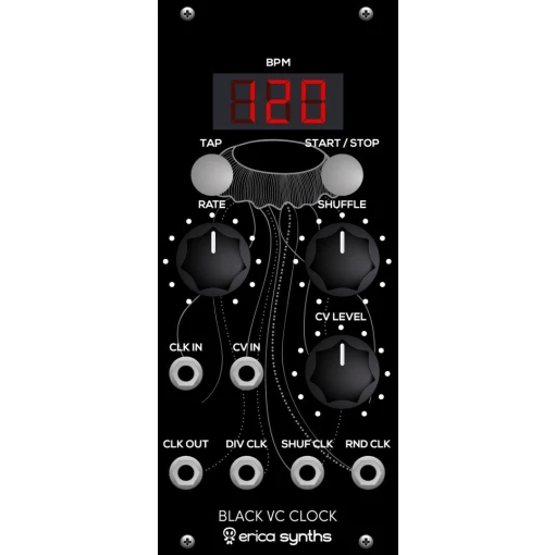 Erica Synths Black VC Clock