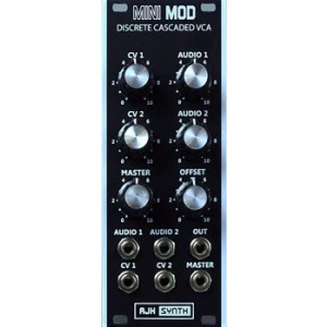 AJH Synth Minimod Discrete Cascaded VCA "Dark Edition"