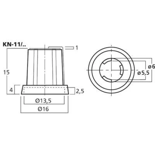 Monacor KN-11/GR