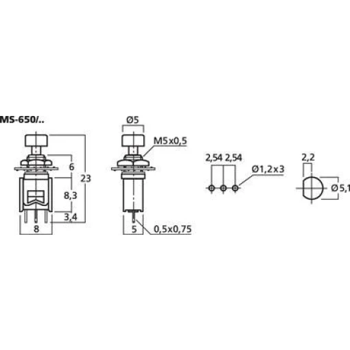 Monacor MS-650/SW