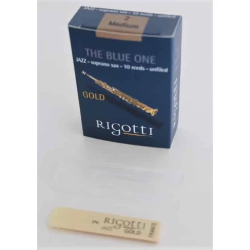 Saxophone Soprano Reeds Jazz 2 Med 10 Pcs. RGJSS2M