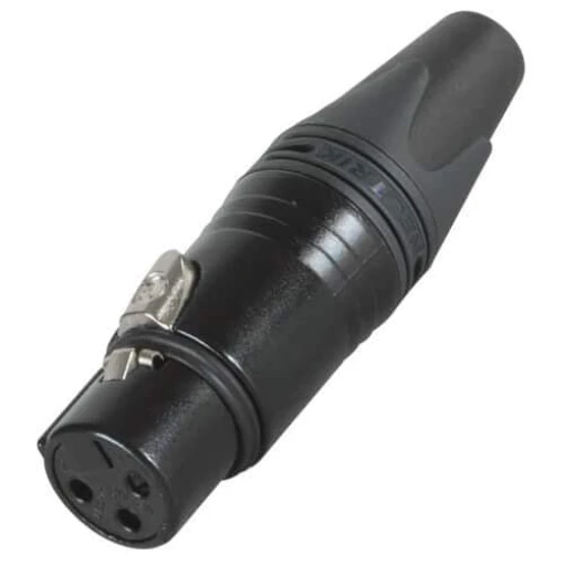 NEUTRIK NC3 FXX-BAG Neutrik prise XLR femelle, noir