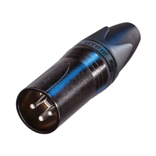 NEUTRIK NC3 MXX-BAG XLR-Stecker, schwarz