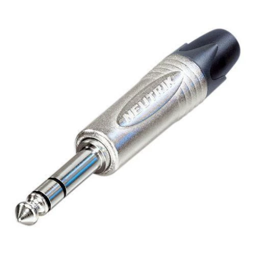 NEUTRIK NP 3 X Fiche jack stereo, Nickel
