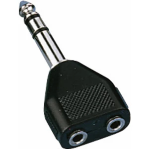 NTA-196 Adapter Jack 6.35 - 2 x Mini Jack Stereo
