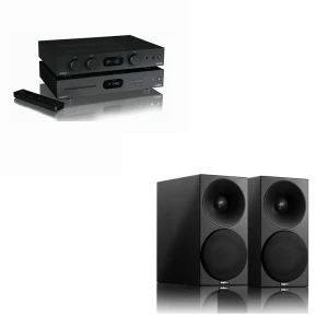 Bundle Audiolab 6000A + 6000 CDT & Amphion Helium 410
