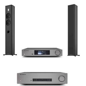 Bundle Cambridge CXA81+CXN-v2 & Piega Premium 501 schwarz