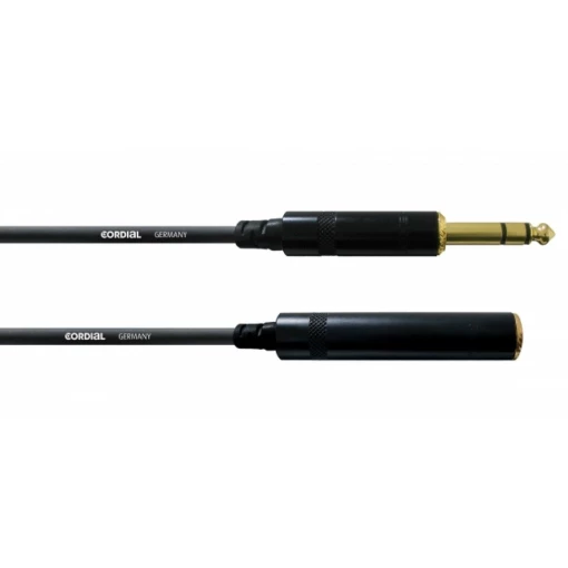 CORDIAL CFM 3 VK prolongation Jack stereo, 3m