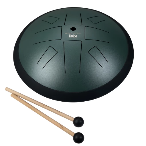 Melody Tongue Drum 10" C Golden Gate Dark Green SE 373