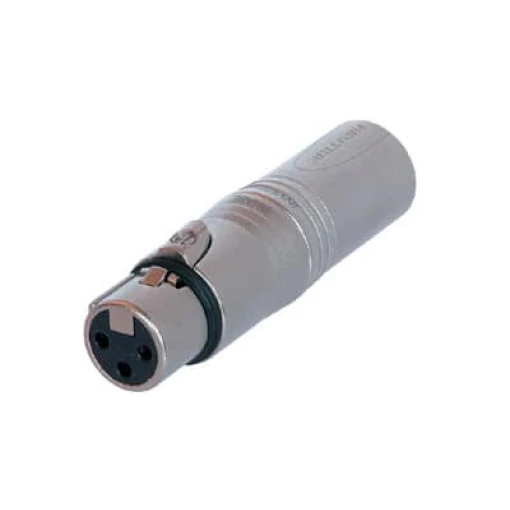 Neutrik DMX-Adapter XLR 3pol. female , 5pol. male