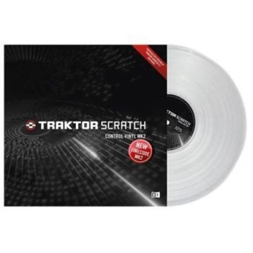 Native Instruments Traktor Scratch Control Vinyl Clear MKII