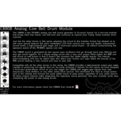 TIPTOP AUDIO CB-808/TR808 Cowbell