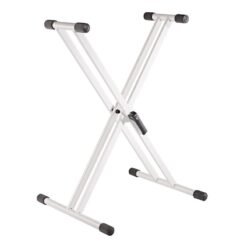 K&M support pour clavier numérique "Rick 20" 18993 XX-Form, weiss Nord