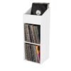 GLORIOUS casier de rangement 330 vinyles finition Blanc