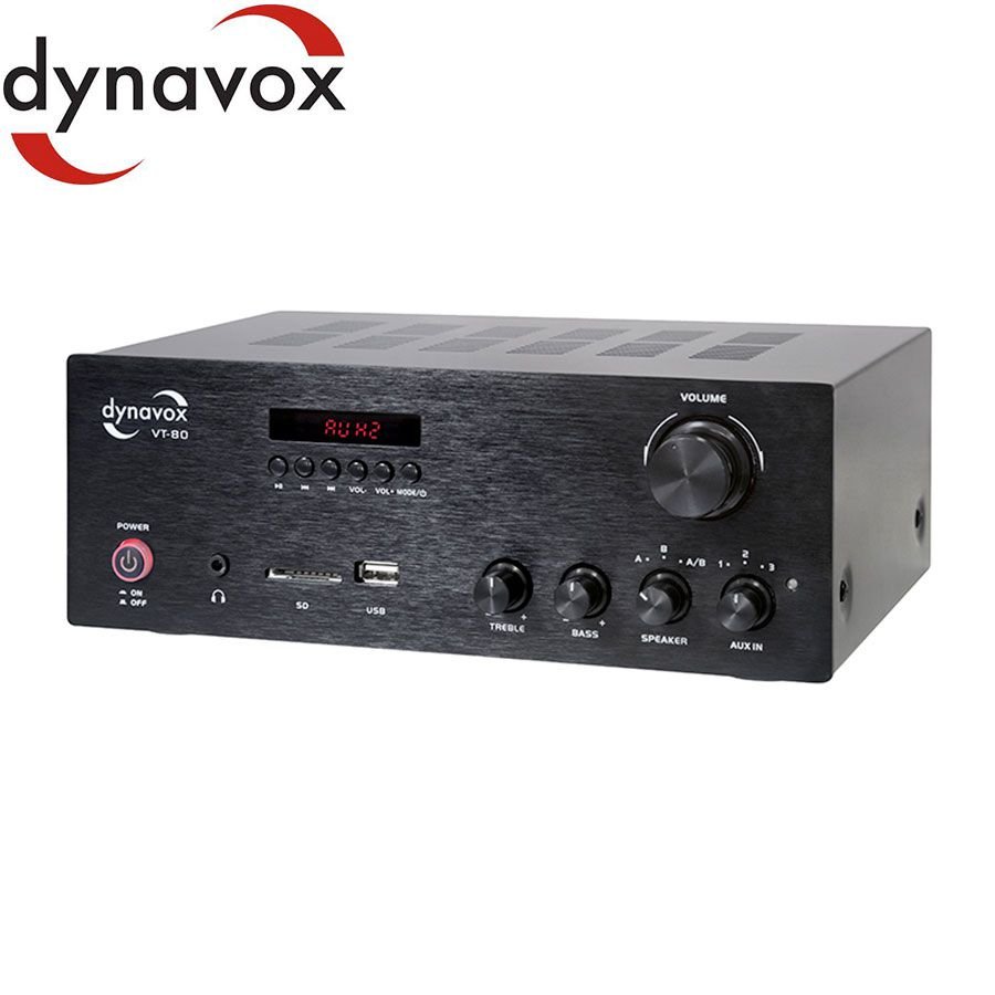 Dynavox VT-80 Amplificateur stéréo compact