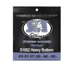 S1052 Guitar Strings Power Wound 10-52 Heavy Bottom