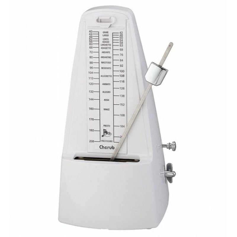 Metronome Mechanical Cherub Blanc