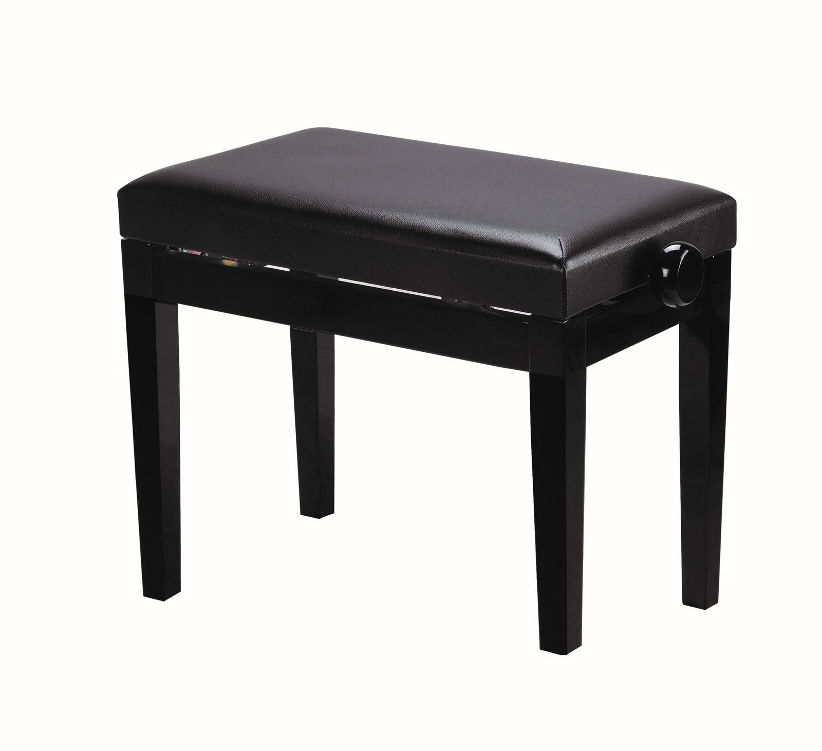 Banc banquette piano Black Mat+Skai Top BK SMT