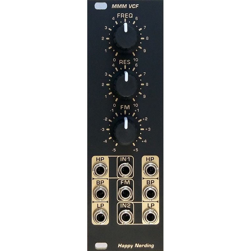 Happy Nerding MMM VCF Black-Gold