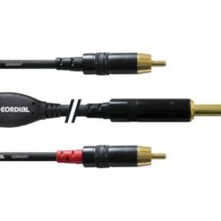 CORDIAL CFY 0.9 VCC câble Y, 0.9m, Jack - 2x RCA