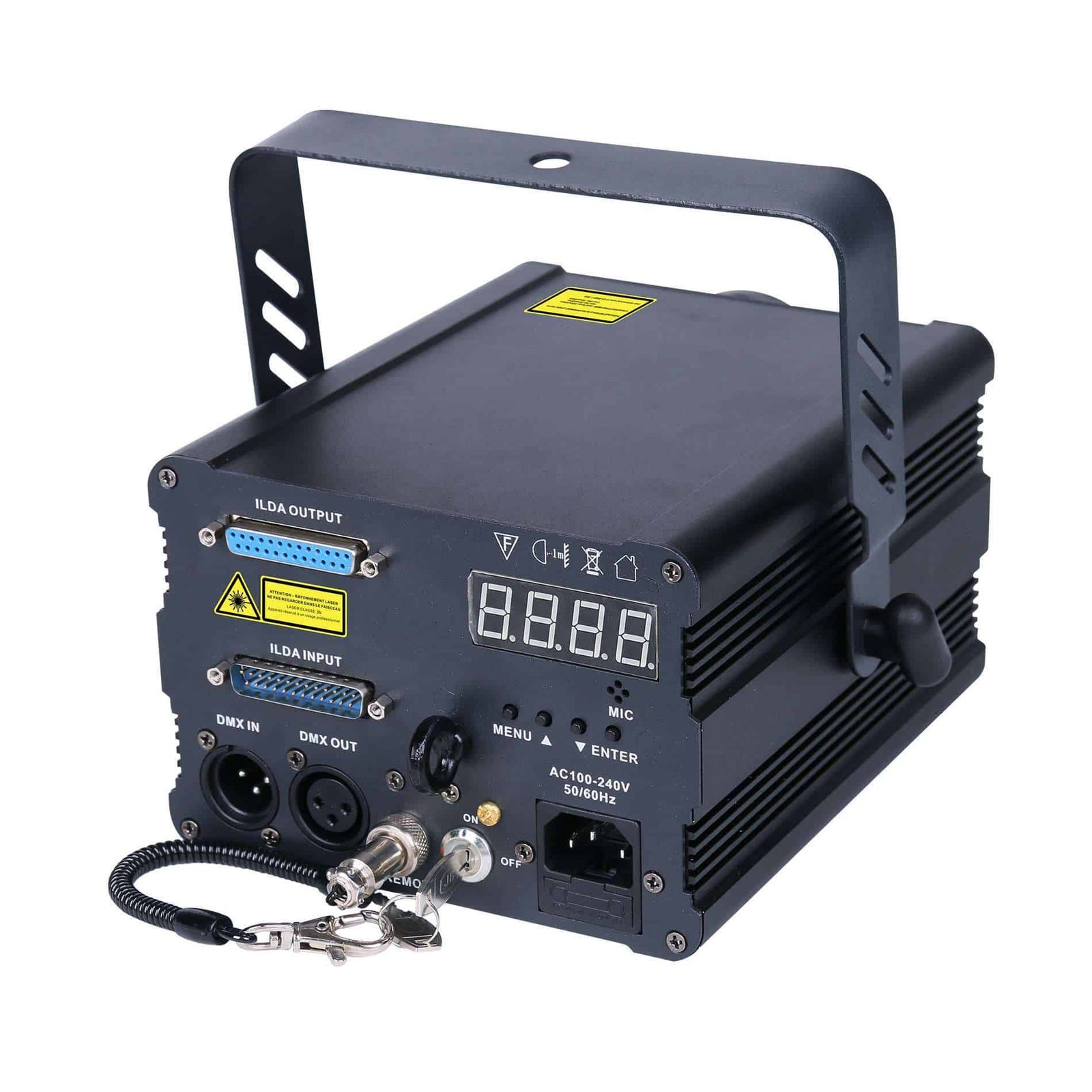 Saturne 500 RGB v2 Laser à animations Rouge, Vert, Bleu