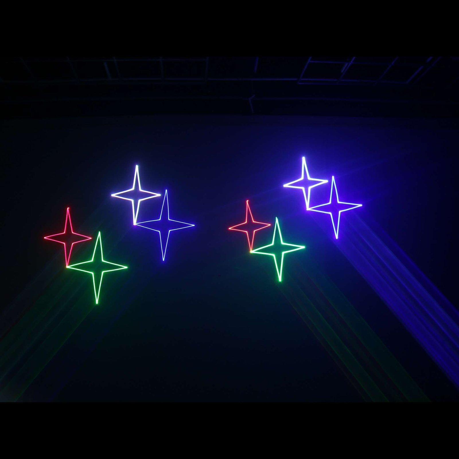 Saturne 500 RGB v2 Laser à animations Rouge, Vert, Bleu