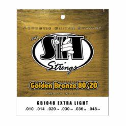 Guitar Strings Acoustic Golden Bronze 80/20 .010-.048 Extra Light