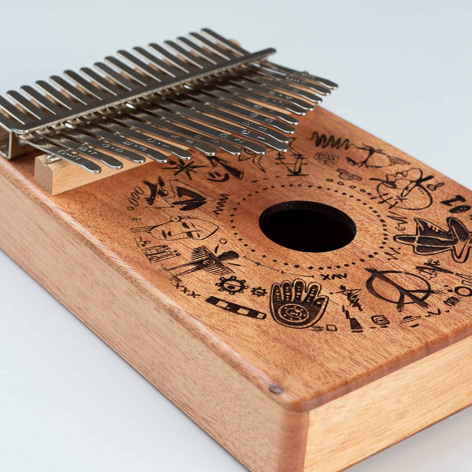 SELA Kalimba 10 notes Art Series Free Spirit