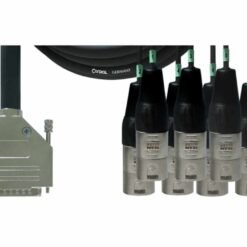 CORDIAL CFD 1.5 DMT câble DSub25-XLRm