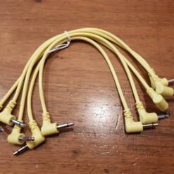 TopKabl patch 20 cm Coudé Jaune (5 pièces)