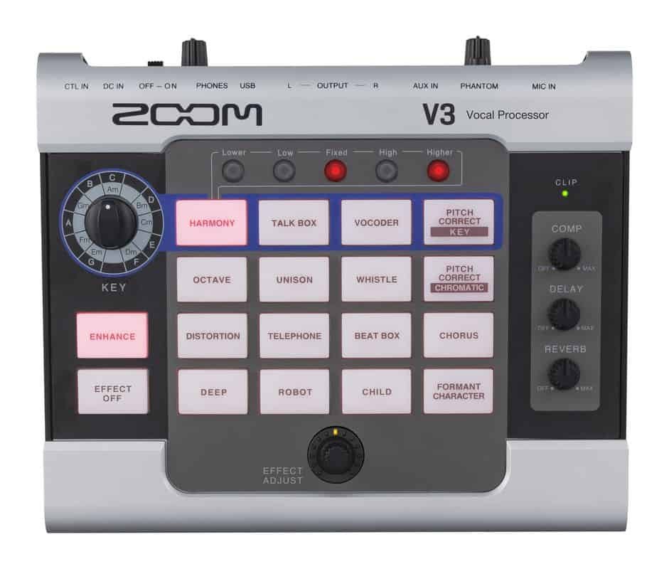 ZOOM V3 Vocal Processor