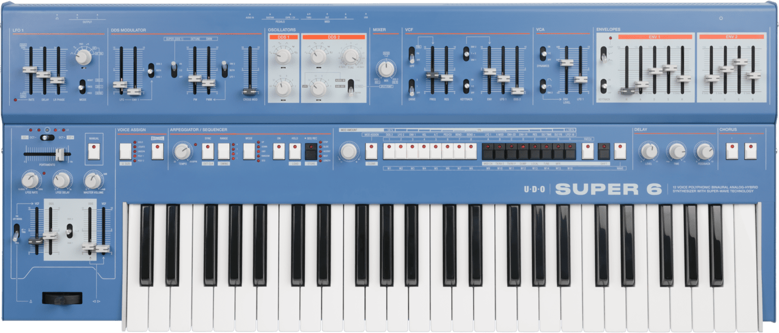 UDO AUDIO Super 6 Bleu