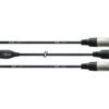 CORDIAL CFY 0.3 FMM câble Y-XLR, 0.3m
