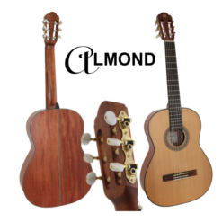 ALMOND Guitar Classic 3/4 Solid Spruce Top/Sapele