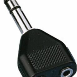 NTA-196 Adaptateur Jack 6.35 - 2 x Mini Jack Stéréo