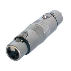 NEUTRIK NA 3 FF - Adaptateur XLRf 3 pôles / 3 pôles XLRf