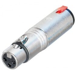 NEUTRIK NA 3 FJ -Adaptateur XLR 3 pôles femelle - Jack 6,35mm femelle avec loquet