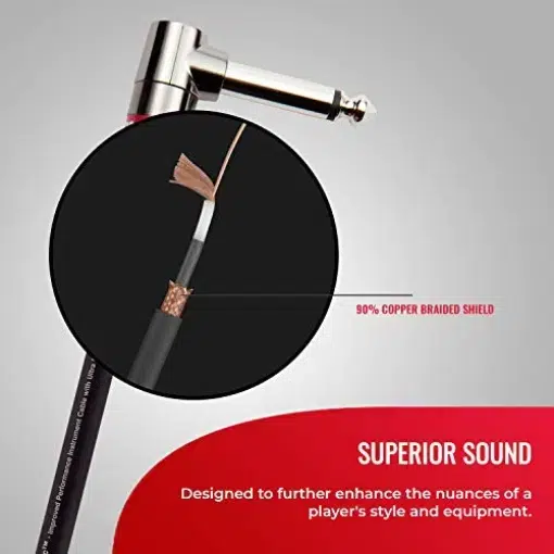 Monster Classic Câble d'instrument - Jack coudé vers Jack droit 3.6m – Image 2