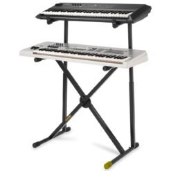 Hercules Pied de clavier en X avec support double