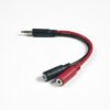 y splitter stereo to mono cable x2units