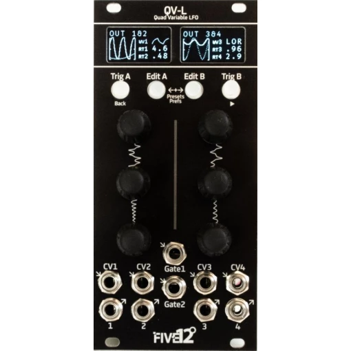 Five12 QV-L : Quad Variable LFO Black