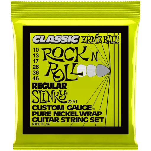ERNIE BALL, Slinky Rock'N'Roll, Regular 10-46