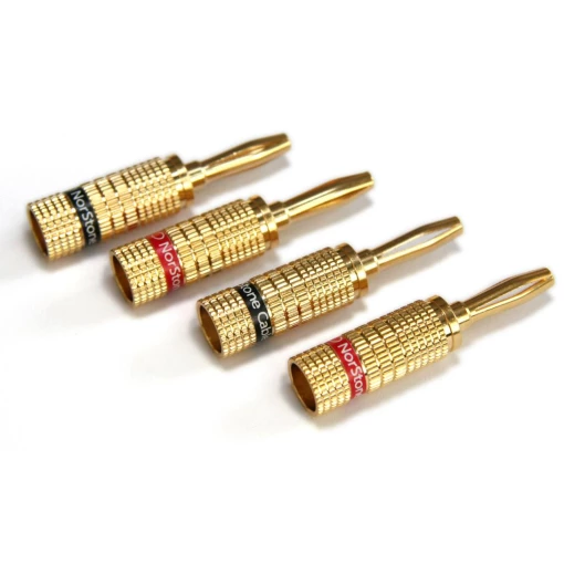 Norstone Banana Plug set 4x