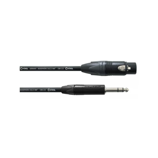 CORDIAL CPM 2.5 FV XLRf - Jack sym.