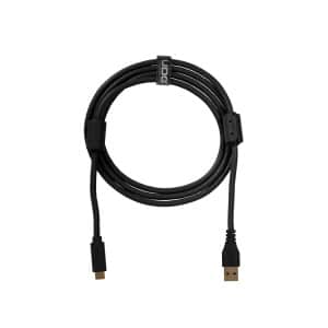 Cable UDG USB 3.0 C-A Noir Droit 1,5m
