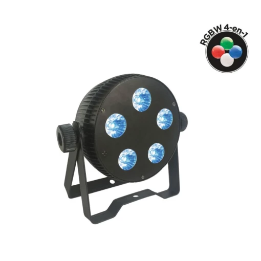 POWER LIGHTING PAR SLIM 5x10W QUAD