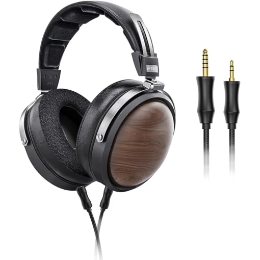 FiiO FT1 Nussbaum/Schwarz Geschlossener Over-Ear-Kopfhörer
