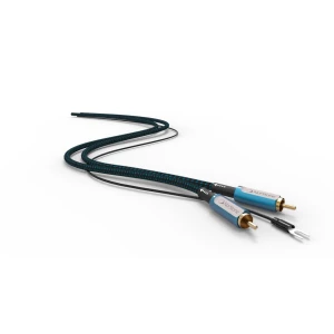 Norstone Câble pour Platine RCA + Masse 1.5m.