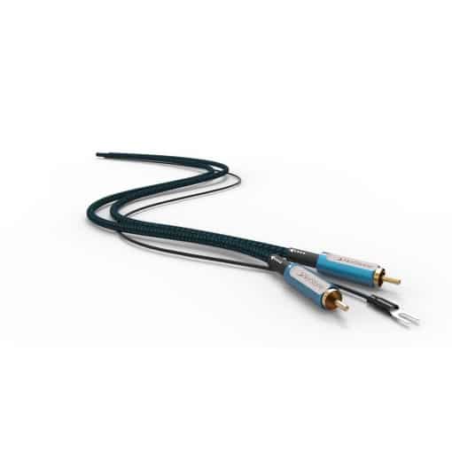Norstone Câble pour Platine RCA + Masse 1.5m.