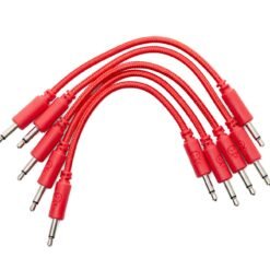 ERICA SYNTHS Cable Patch 30 Cm ( 5 pieces ) Rouge